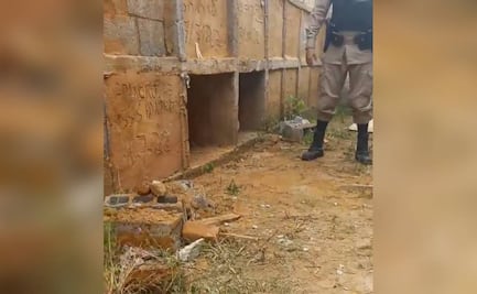 Rescatan a brasileña que fue sepultada viva por narcos en un cementerio