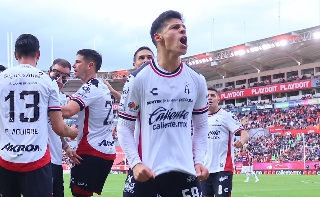 Atlas derrota al Necaxa en su visita a Aguascalientes / Foto: Imago7