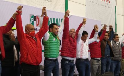 PRI se proclama ganador en 21 municipios de Hidalgo