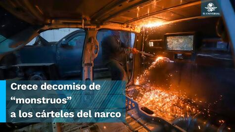 Blindaje de vehículos “monstruo” cuesta más de dos millones de pesos   