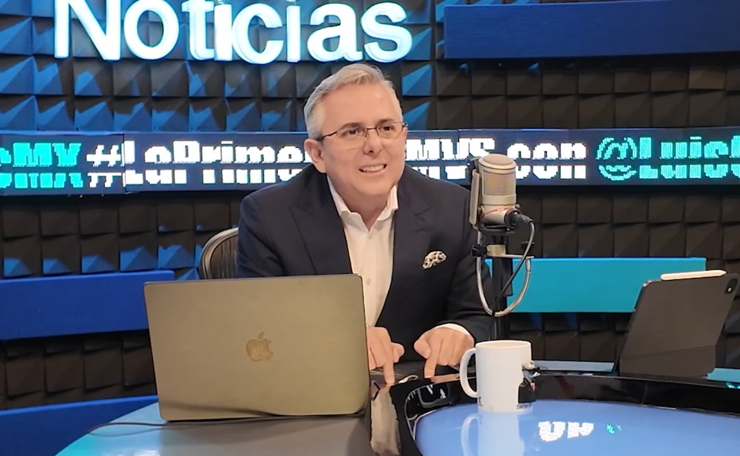 Luis Cárdenas, periodista y colaborador de EL UNIVERSAL anunció su salida de MVS Noticias. Foto: Captura de pantalla MVS