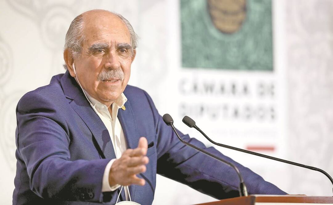 Pablo Gómez dijo que se le notificará a Saúl Huerta. Foto: Diego Simón/ El Universal.