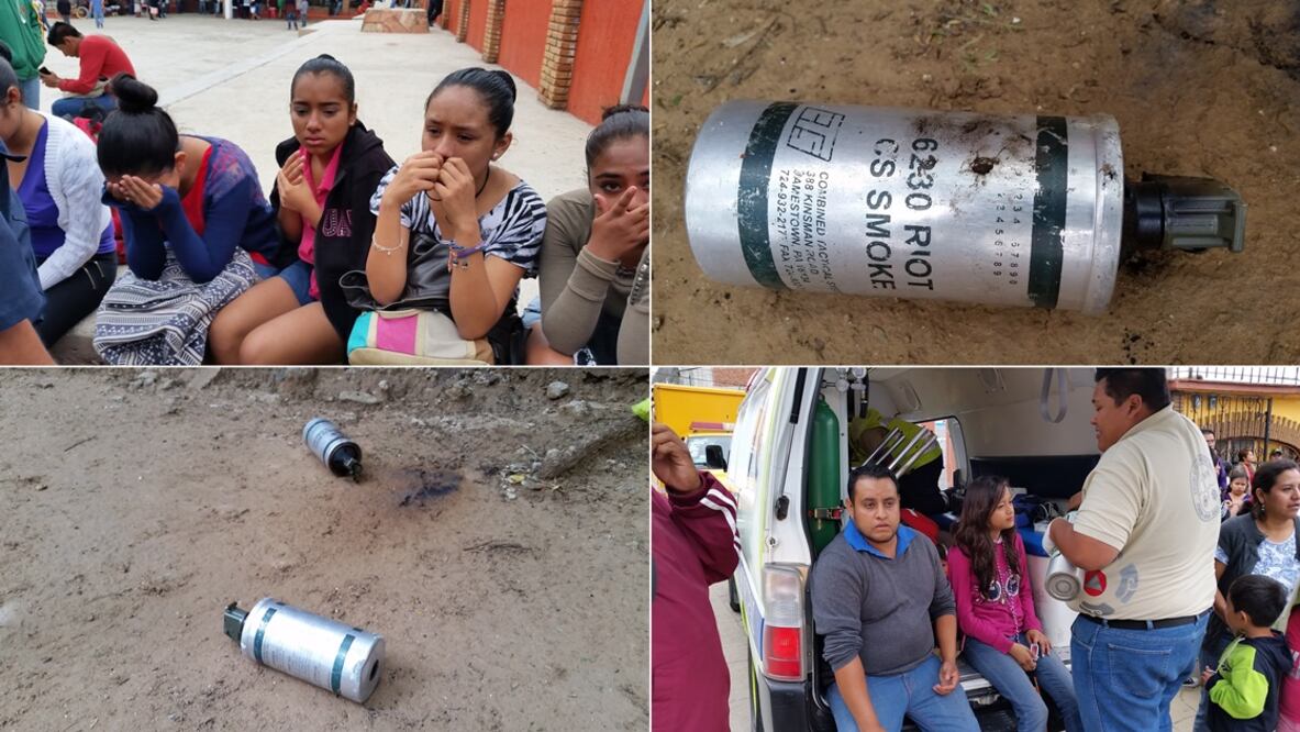 Personal de Protección Civil atendió a las personas afectadas (Fotos: Agencia Quadratín)