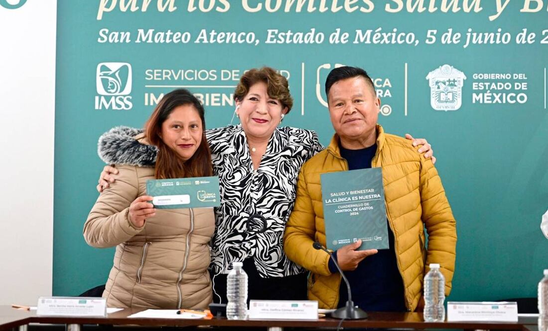 El gobierno del Estado de México entregó “ en tiempo récord” la dispersión de 648 millones 800 mil pesos del programa “La Clínica es Nuestra” / Foto: Especial