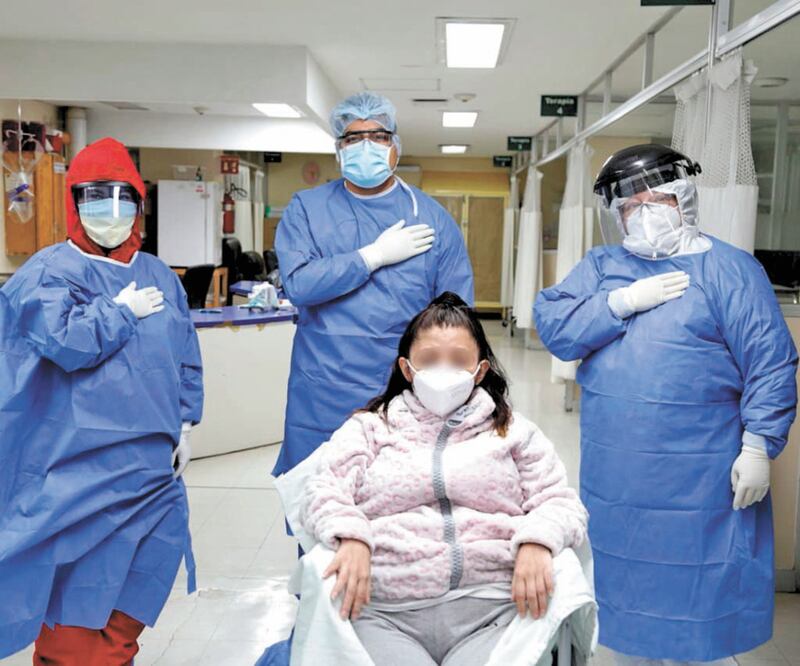 Alto riesgo. Daphne Ivonne era una paciente con una posibilidad de mortalidad muy alta por padecer fibromialgia. Foto: CORTESÍA