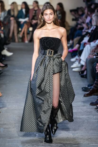 Belinda presume look de 70 mil pesos junto a Eva Longoria