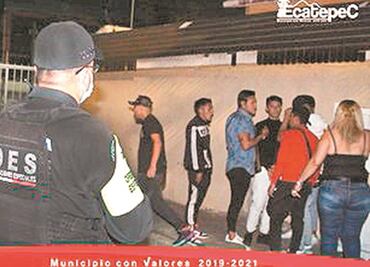 Dispersan a 300 en una fiesta sonidera en Ecatepec