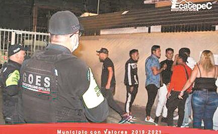 Dispersan a 300 en una fiesta sonidera en Ecatepec