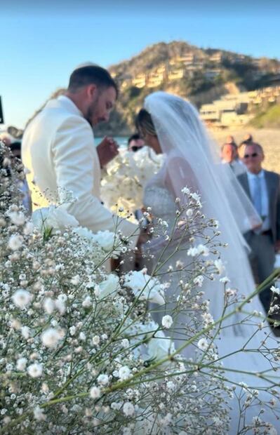 Yosef Genish y Therese Gotlib se casan luego de seis meses de haberse comprometido.
Foto: Instagram