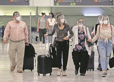 Aeropuerto Internacional de la CDMX reporta disminución de pasajeros del 56% en 2020