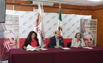Iztacalco prepara homenaje a Poniatowska en festival "Viva la Izquierda"