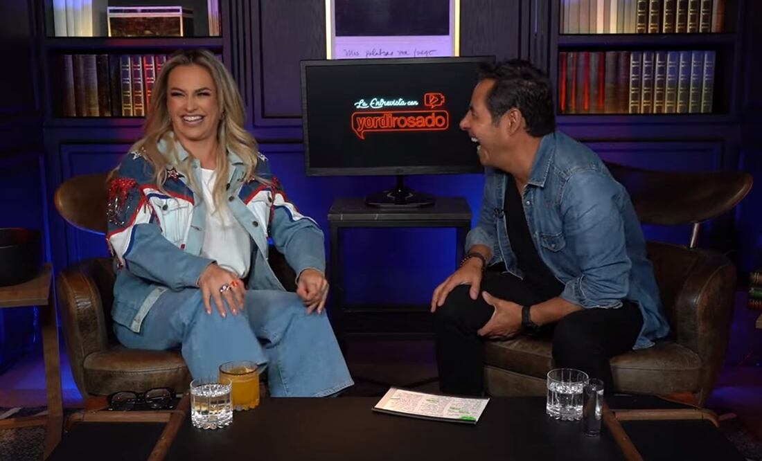 La entrevista con Yordi Rosado. Foto: Captura de video canal de YouTube Yordi Rosado.