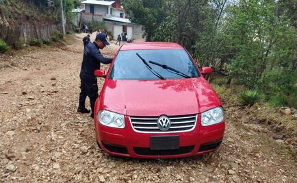 Localizan auto donde asesinaron a síndico de Aldama, Chiapas