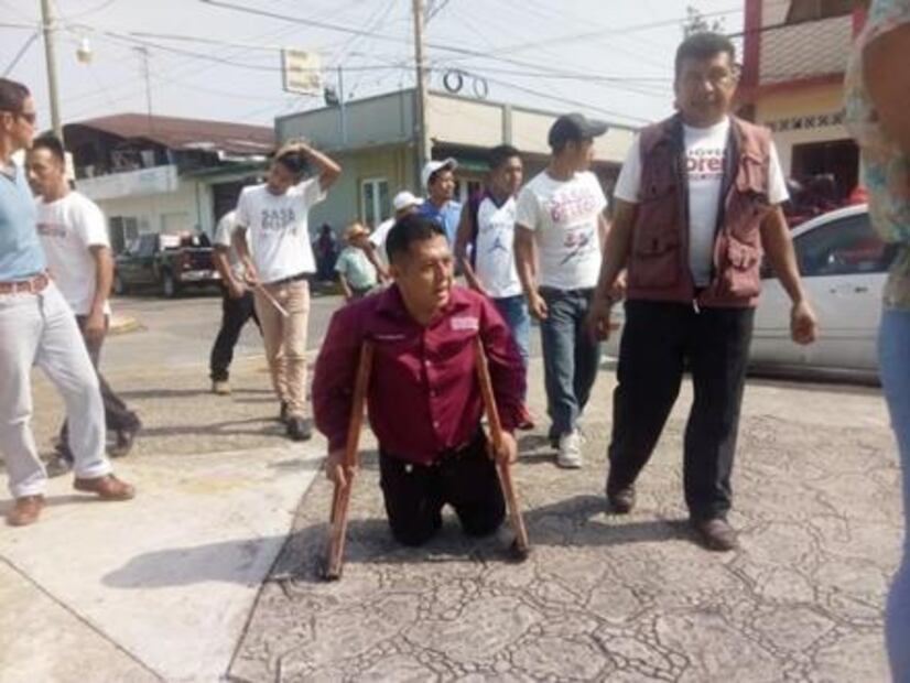 "Puedo gobernar sin piernas", dice alcalde electo en Chiapas