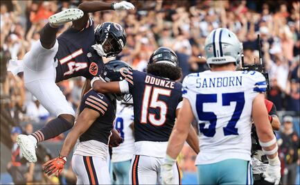 Los Bears de Chicago firman su primera victoria de la temporada con paliza a los Cowboys 
