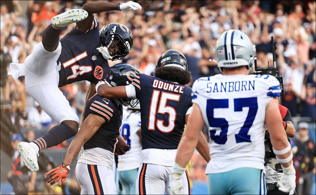 Los Cowboys cayeron ante Chicago en la semana 3 de la NFL / Foto: AFP