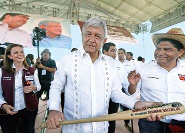 Ni uniéndose me van a ganar, afirma AMLO
