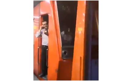 Tren del Metro empuja a otro convoy averiado en la Línea 1