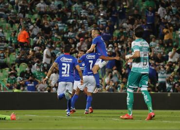 Cruz Azul derrota a Santos y obtiene la mínima ventaja para la final de vuelta