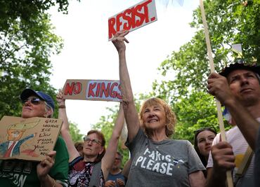 Protestas "No Kings" en EU; estos son los puntos clave de las manifestaciones contra Trump