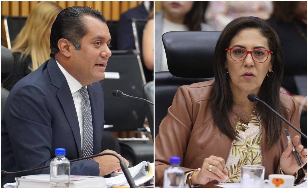 El diputado morenista, Sergio Gutiérrez, presenta demanda de juicio político en contra de la consejera del INE, Claudia Zavala / Foto: Twitter y Facebook