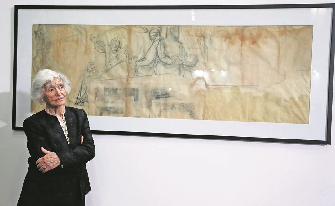 María de Jesús de la Fuente Casas, María O’Higgins, falleció a los 101 años de edad. Foto: ARCHIVO EL UNIVERSAL