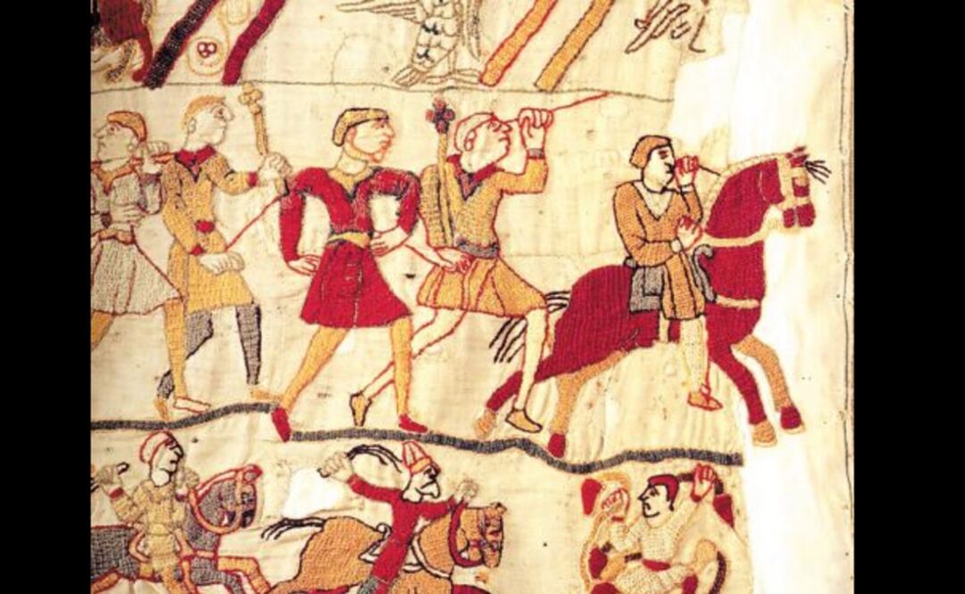 El Tapiz de Bayeux data del siglo XI. Foto: Archivo EL UNIVERSAL