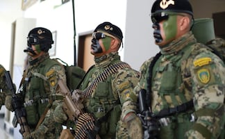 Fuerzas Especiales y Anfibias de la Marina conmemoran el 25 aniversario de su creación; realizan demostración en Veracruz