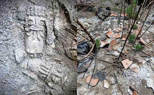Figurillas, braseros, conchas, objetos de obsidiana y hasta restos humanos, que podrían corresponder al periodo Clásico, han sido extraídos de forma ilegal en los alrededores de Chalco. Foto: FACEBOOK DE SEÑOR BLUE