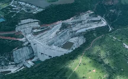 AMLO supervisa avances en obras de la presa El Zapotillo, en Jalisco