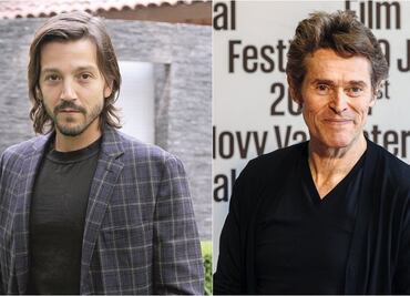Diego Luna y Willem Dafoe en Guadalajara
