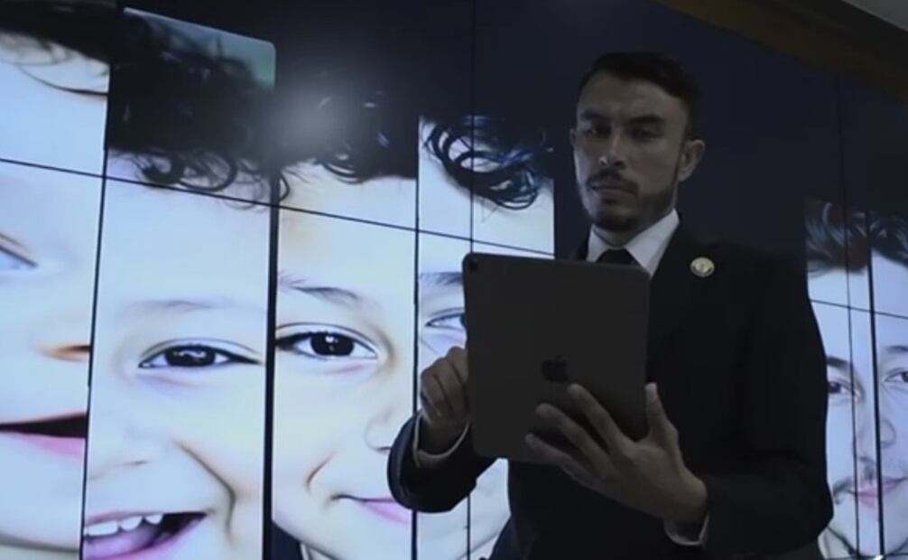 La gobernadora Libia Dennise García Muñoz Ledo, explicó que es un sistema alimentado con inteligencia artificial (22/07/2025). Foto: Especial