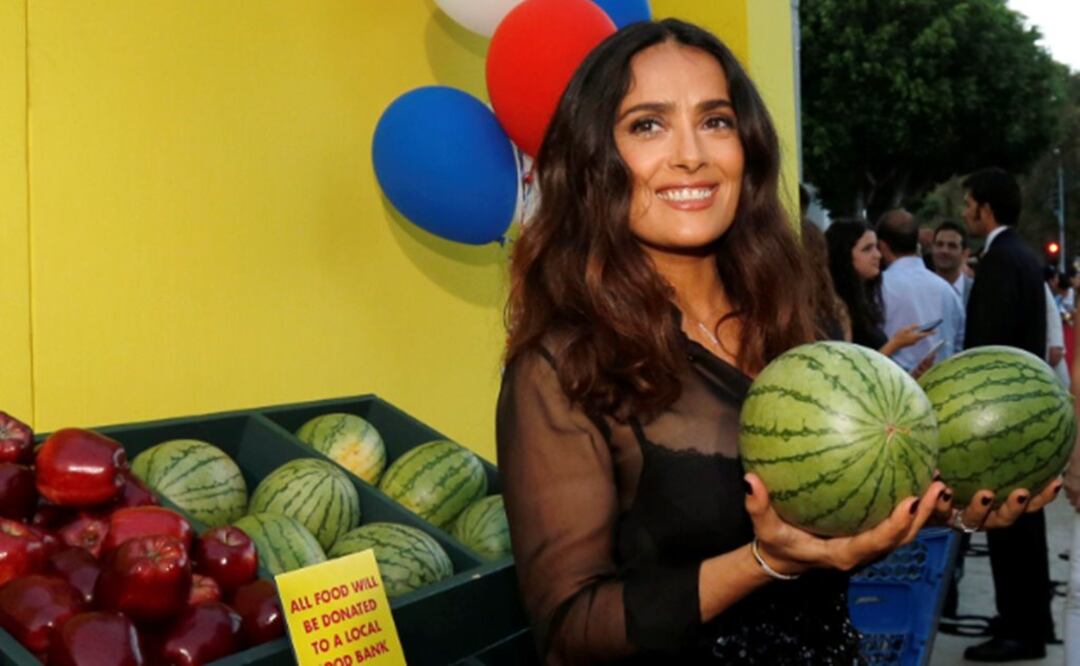 Salma está muy orgullosa de su prima Yvonne  FOTO: REUTERS