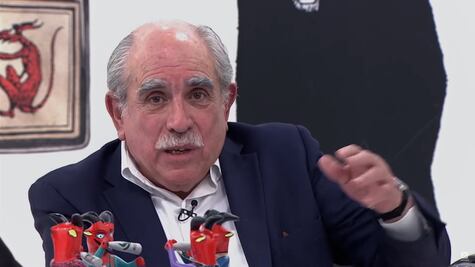 Pablo Gómez departe con moneros del Chamuco; ofrece pluralidad y mesas de trabajo para reforma electoral