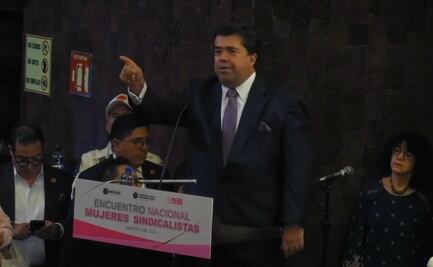 “Los apantalló tanto viejerío”; Pedro Haces desata polémica por comentario en el Encuentro Nacional de Mujeres Sindicalistas