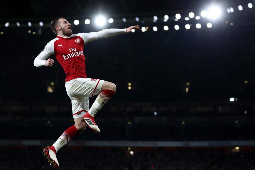 Aaron Ramsey en su etapa como jugador del Arsenal / Foto: Especiales