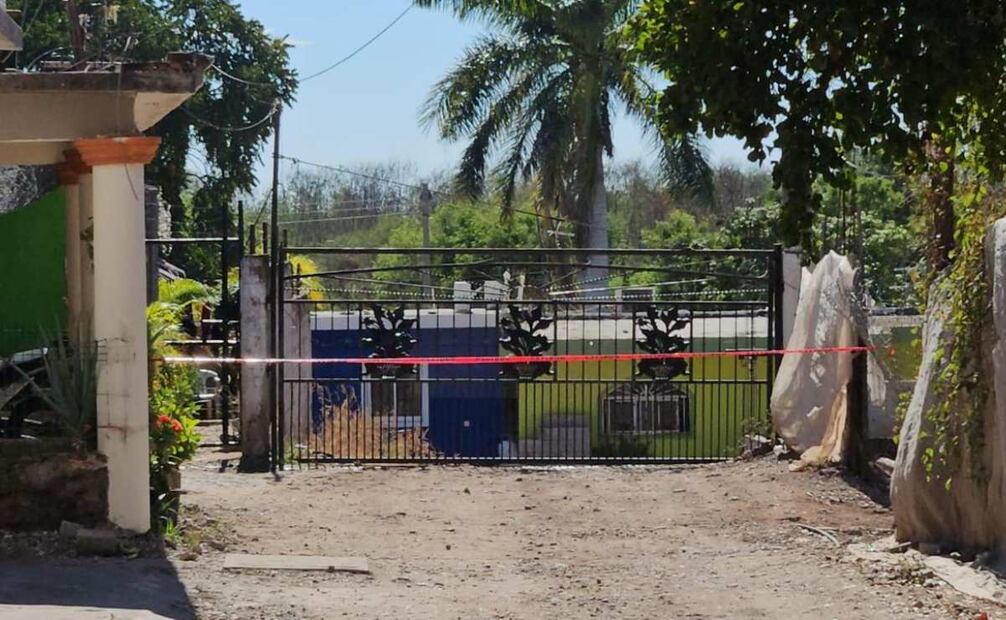 Acordonan la zona donde fueron halladas las personas sin vida (11/12/2025). Foto: Especial