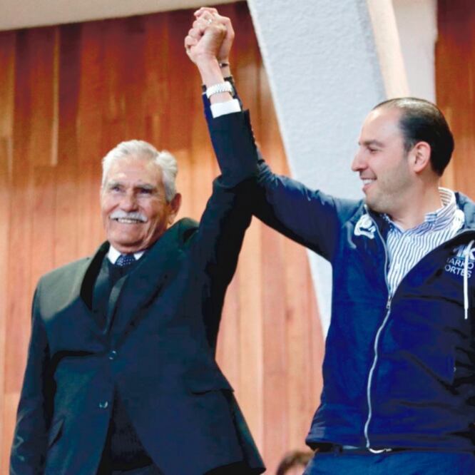 Marko Cortés realizó campaña en Toluca donde se reunió con panistas mexiquenses en su búsqueda por la dirigencia nacional del PAN. TOMADA DE TWITTER