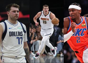 NBA: Doncic, Jokic y Gilgeous Alexander, finalistas al MVP