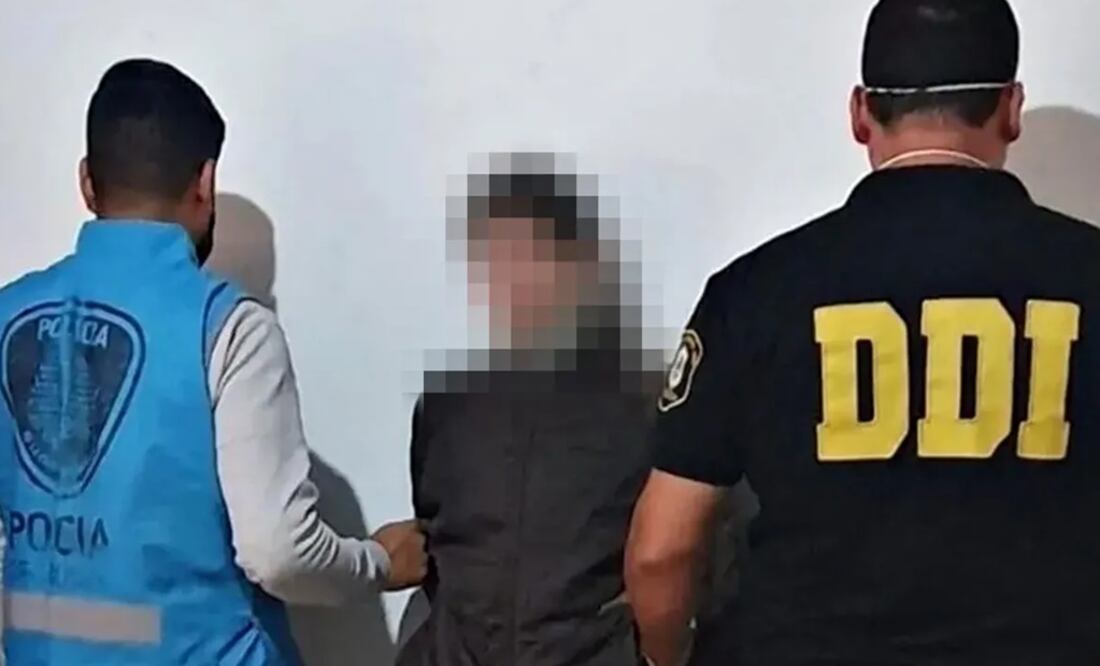 El detenido por el crimen del sexagenario. Foto: LA NACION