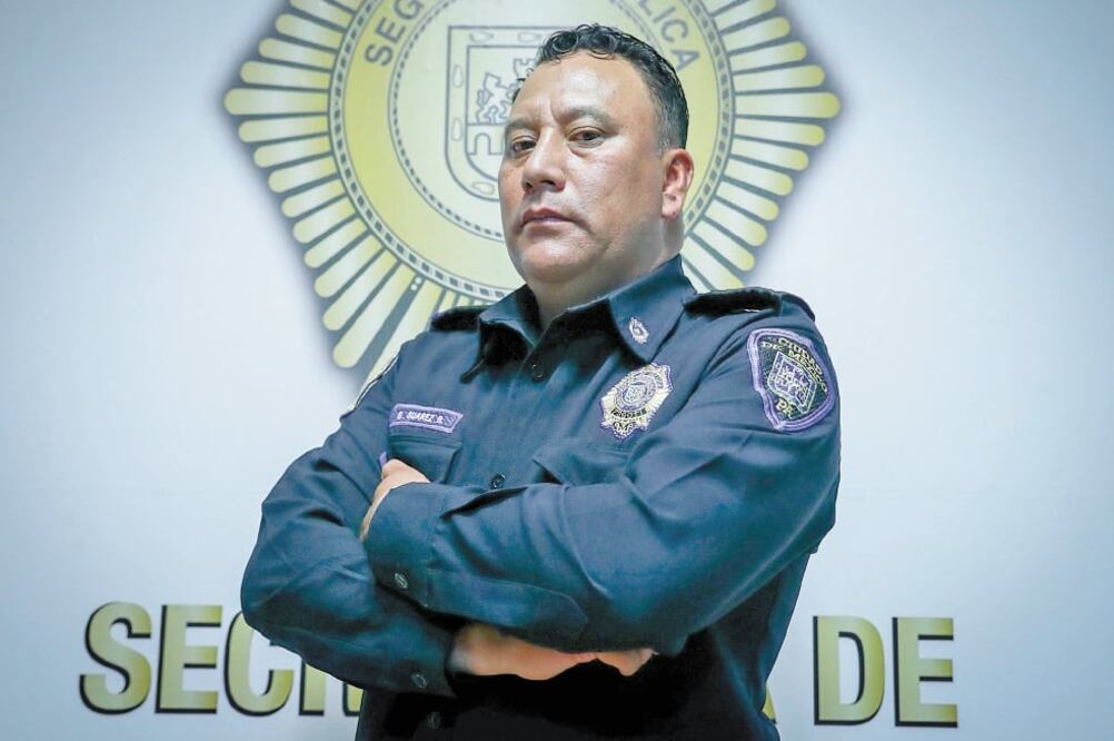 Comandante del Sector 73, Gerardo Suárez. Foto: DIEGO S. SÁNCHEZ. EL UNIVERSAL