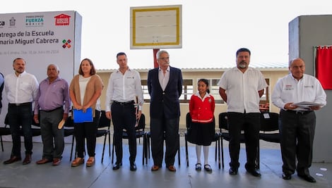 Continúa en Oaxaca rehabilitación de escuelas, clínicas y mercados afectados por 19-S 