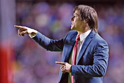 Almeyda se va contento