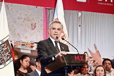 Mancera: garantizada la seguridad en CDMX