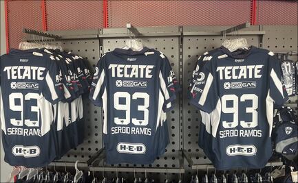 Rayados pone a la venta el jersey de Sergio Ramos con el dorsal 93; ¿cuánto cuesta?