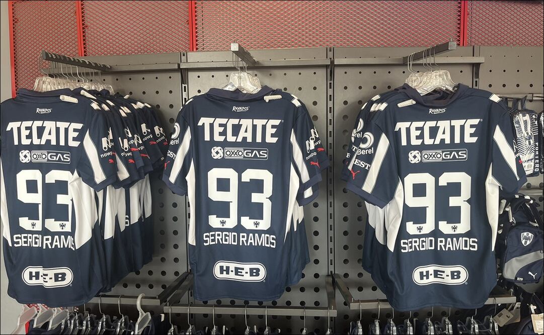 Sergio Ramos usará el dorsal 93 con Monterrey / Foto: Especiales