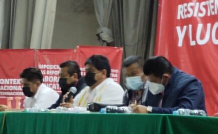 Califica la CNTE de "farsa" la consulta de revocación de mandato