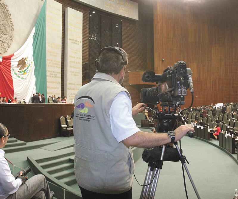 Apoyo. Legisladores esperan que el Canal del Congreso reciba 250 millones de pesos de ambas cámaras. Foto: ARCHIVO EL UNIVERSAL
