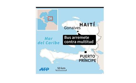 Autobús arrolla a grupo de músicos en Haití; hay al menos 34 muertos