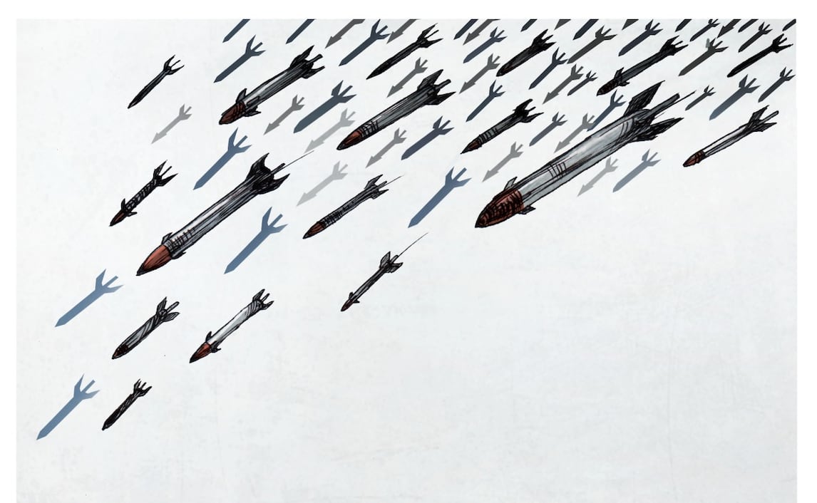 Tiempos violentos, cartón de BOLIGÁN